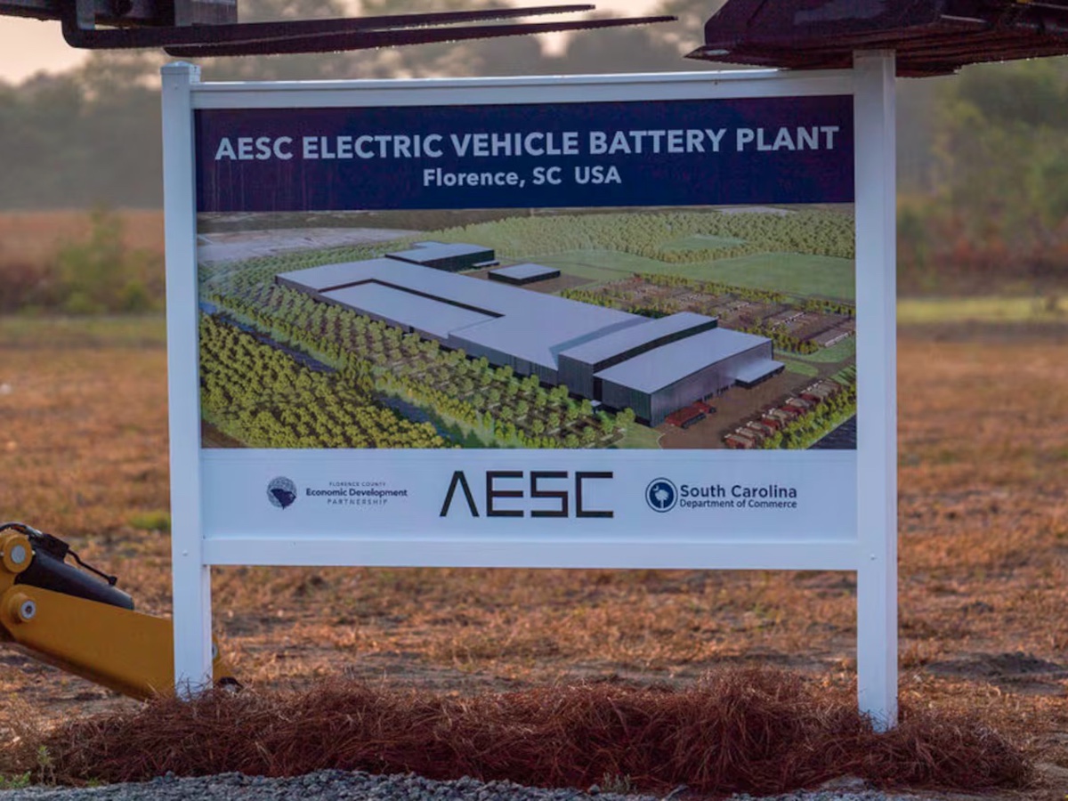 AESC gigafactory Florence, South Carolina