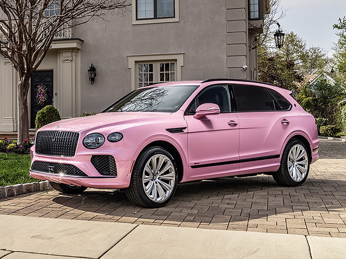 Bentley Bentayga EWB Azure Candy Pink