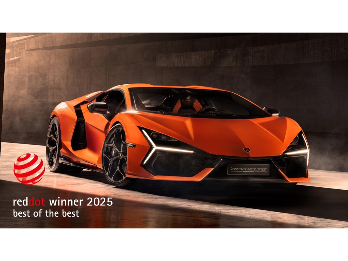 Lamborghini Revuelto premio Best of the Best Red Dot Award 2025
