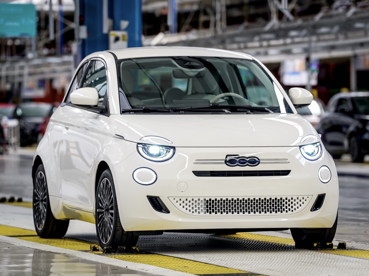 Fiat 500 Hybrid produzione Mirafiori