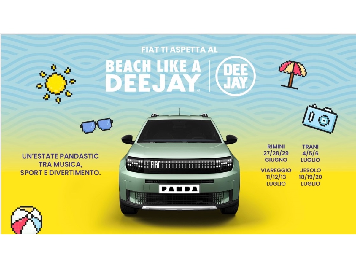 Fiat partner tour estivo "Beach Like a Deejay"