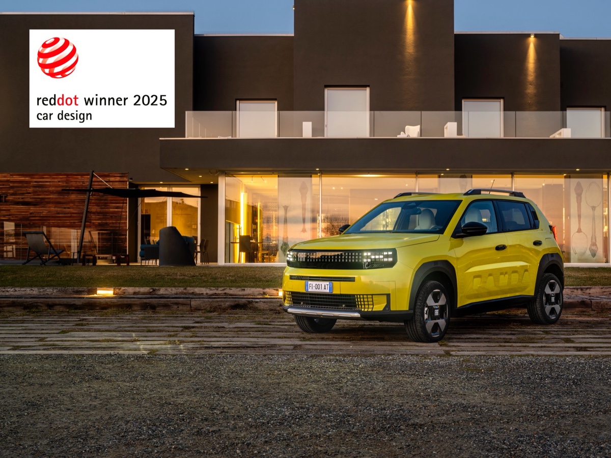 Fiat Grande Panda premio Red:Dot Award 2025