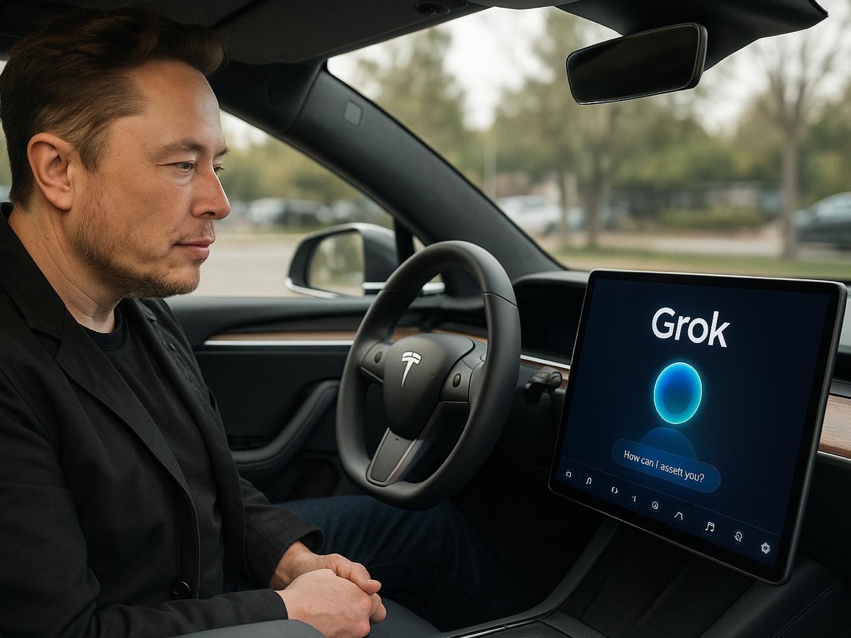 Tesla Musk Grok integrazione auto