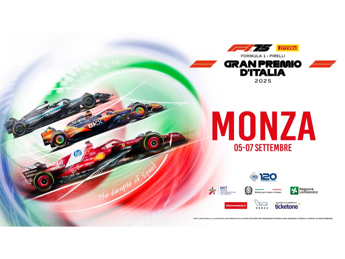 F1 GP Italia 2025 poster