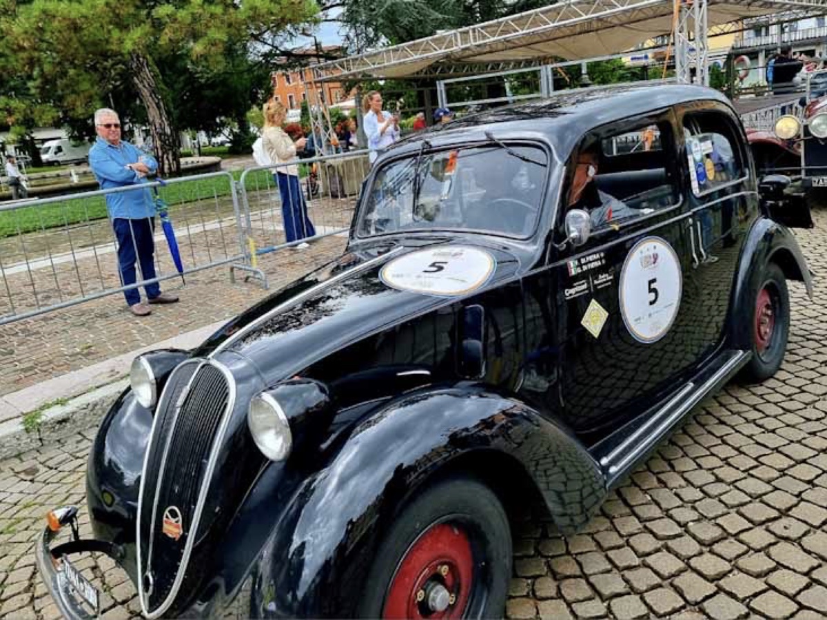 Coppa d%u2019Oro delle Dolomiti 2025 - Francesco e Giuseppe Di Pietra (Fiat 508 C) 