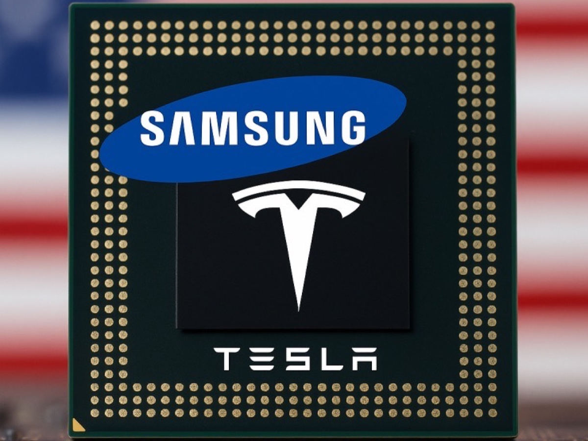 Samsung chip AI Tesla