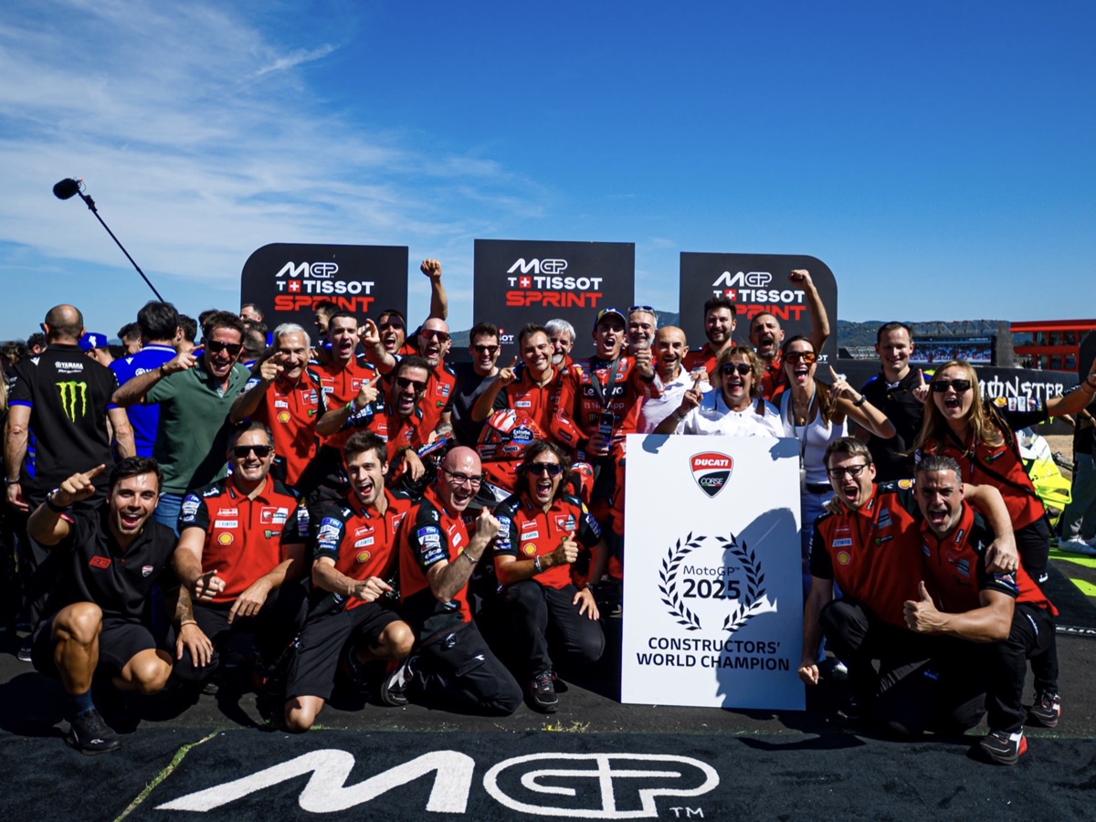 Ducati Campione del Mondo Costruttori MotoGP