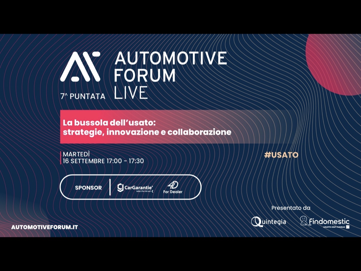Automotive Forum LIVE usato