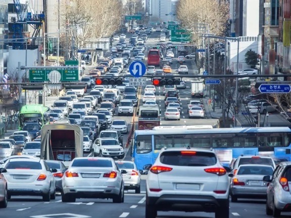 Corea del Sud traffico Seoul