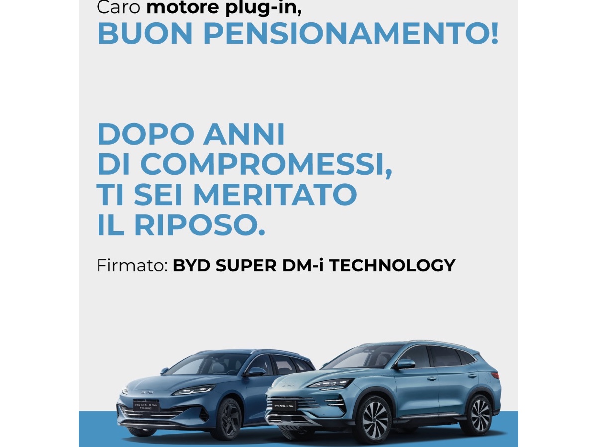 BYD campagna Super DM-i Technology