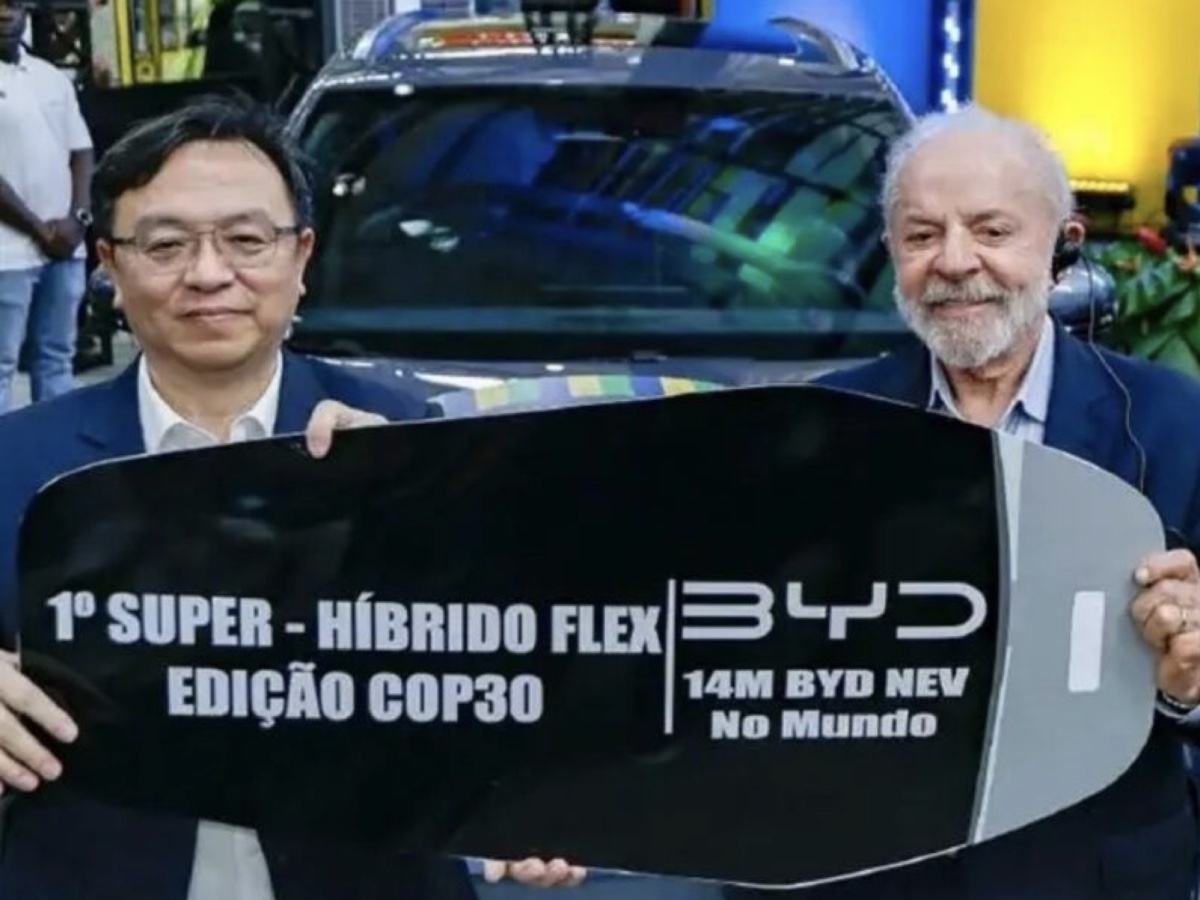 BYD Brasile consegna Lula 14 milionesimo NEV