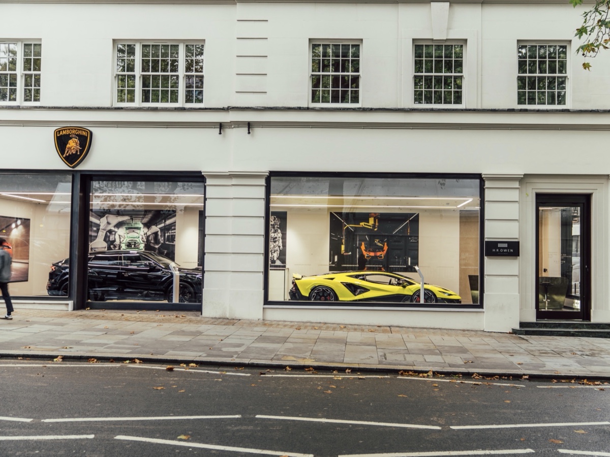 Lamborghini Mayfair Londra