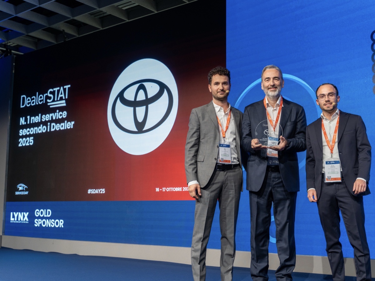 DealerSTAT 2025 premiazione Toyota