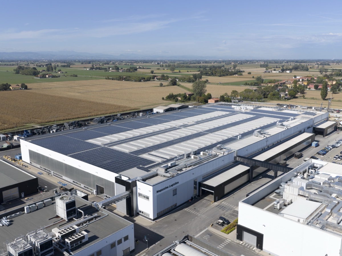 Lamborghini impianto fotovoltaico Sant%u2019Agata Bolognese
