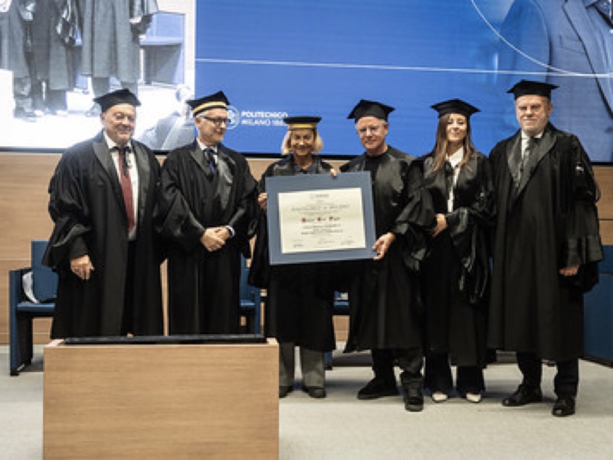 Politecnico Milano Laurea honorem Horacio Pagani