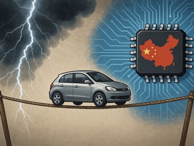 Auto in equilibrio instabile: tra elettroni, chip e orgoglio nazionale