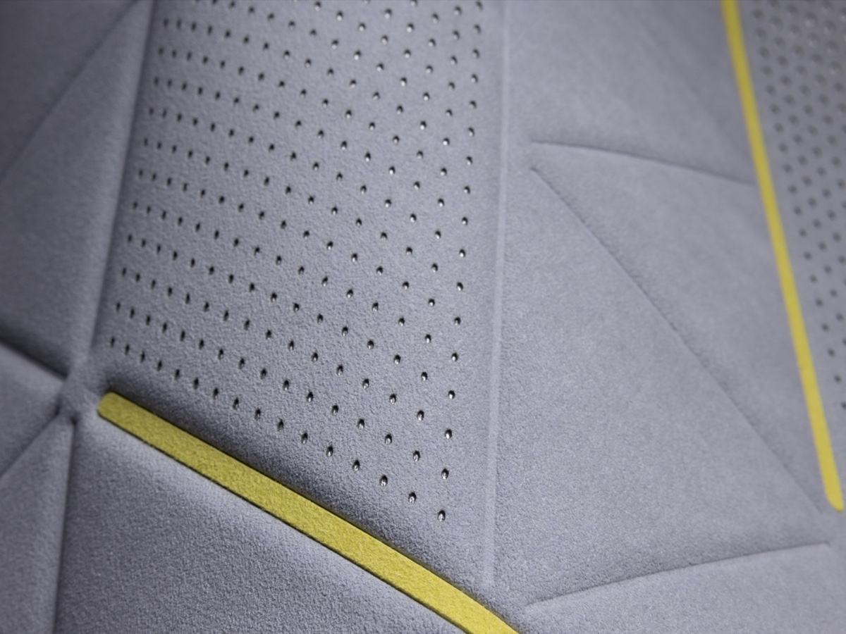 Alcantara collezione automotive Meshalia