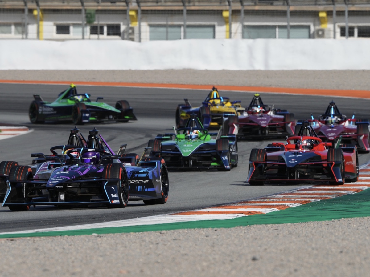 Formula E test Valencia