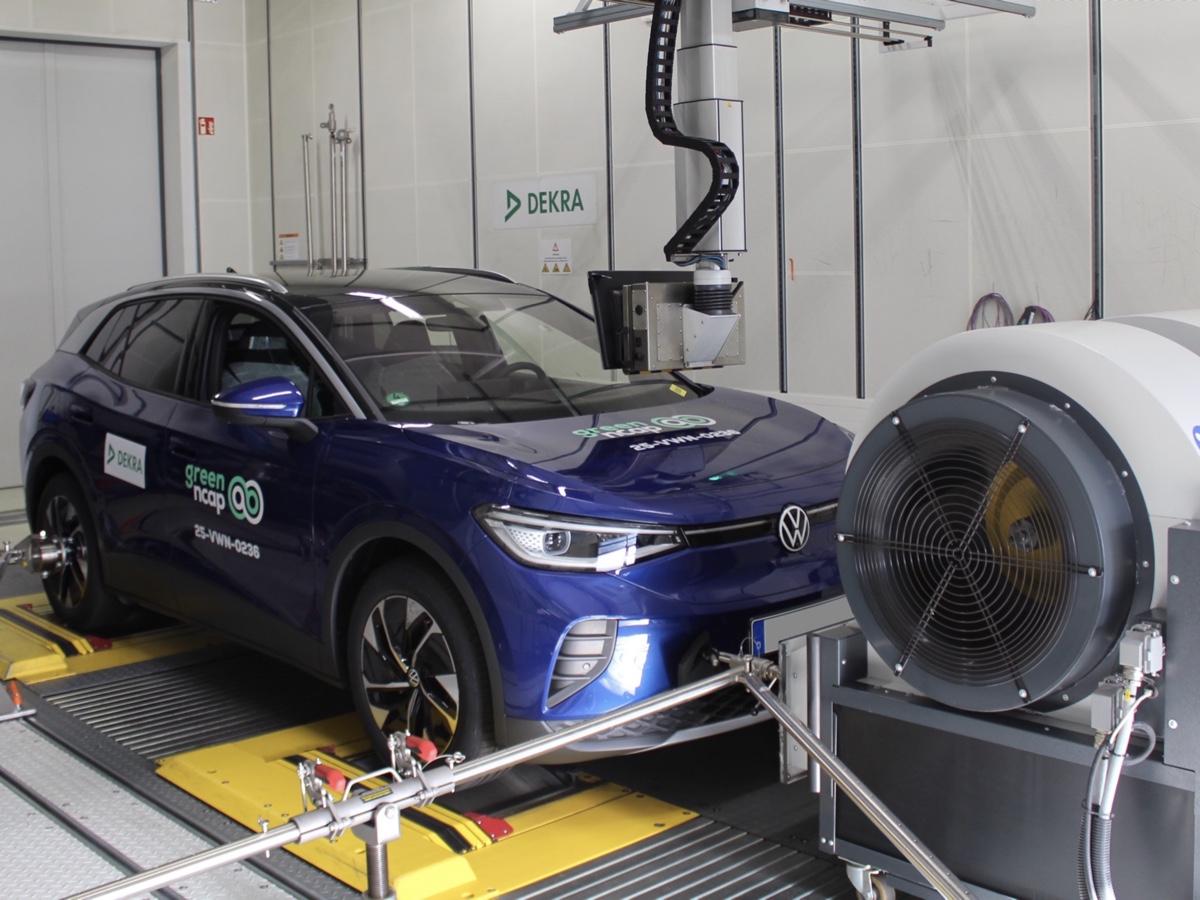 Volkswagen ID.4 test Green NCAP