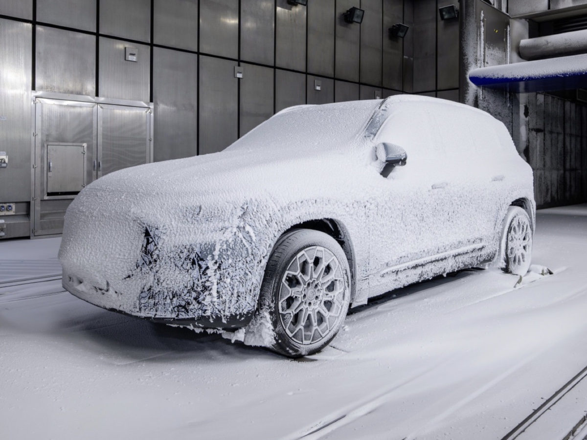Mercedes-Benz GLB test basse temperature