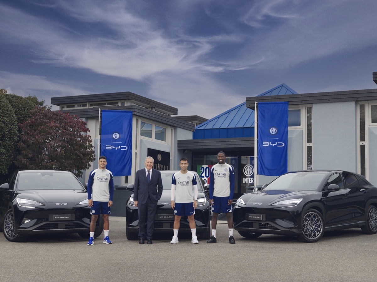 BYD consegna flotta Inter