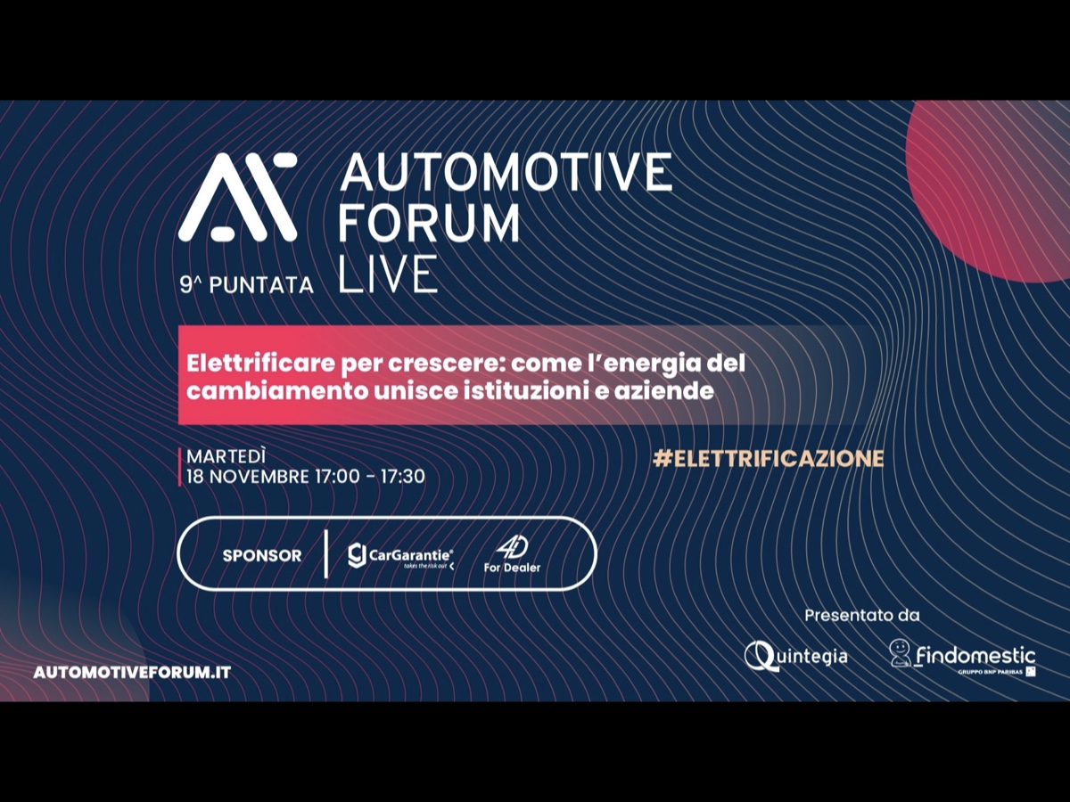 Automotive Forum LIVE nona puntata