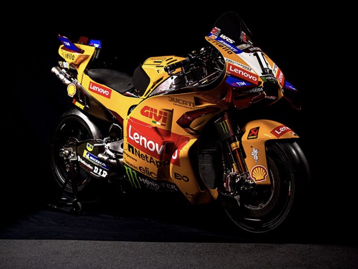 Ducati speciale livrea test MotoGP 2026