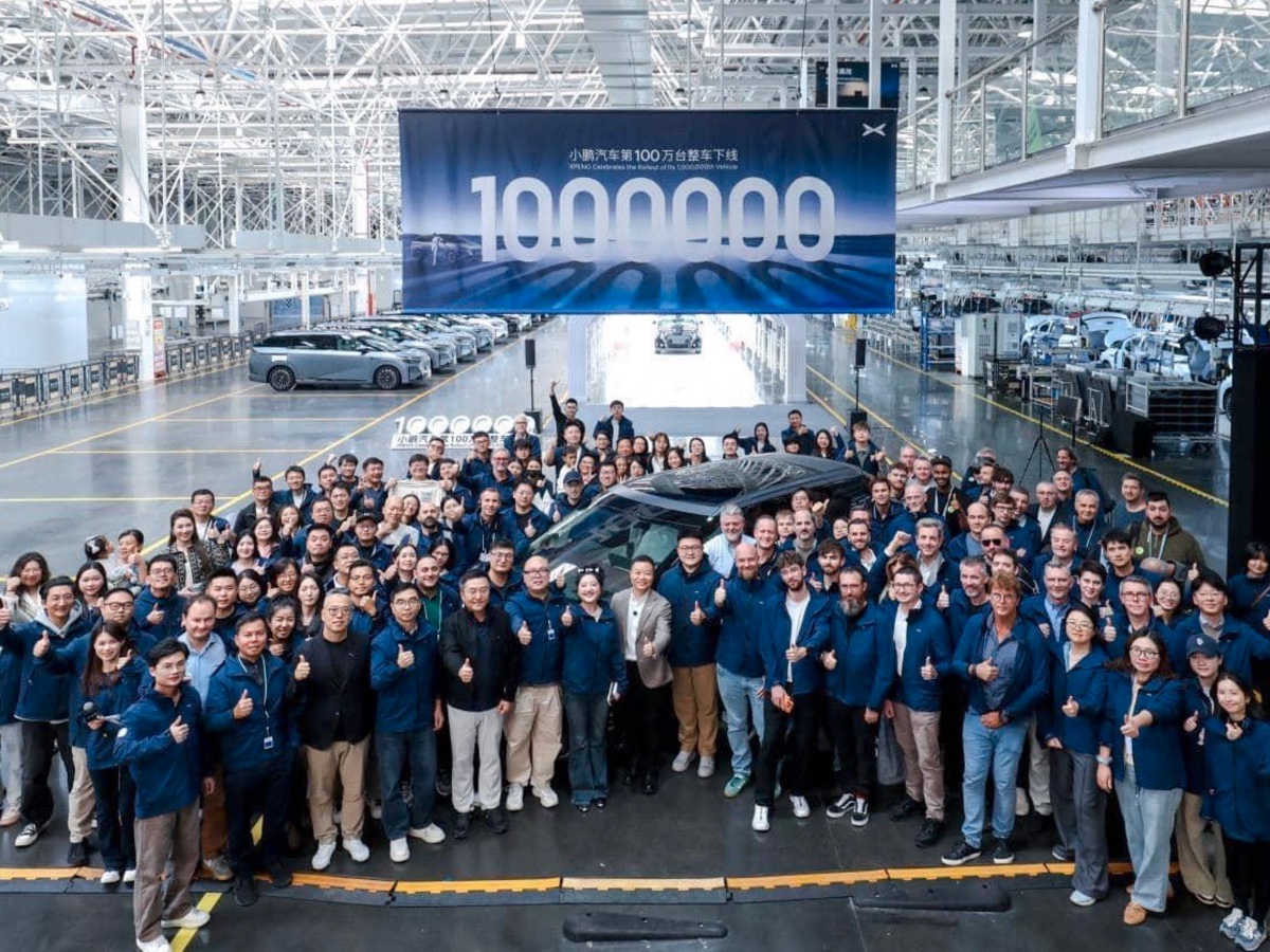 Xpeng produzione 1 milione