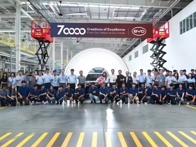 BYD: prodotte 70.000 auto in Thailandia in 16 mesi