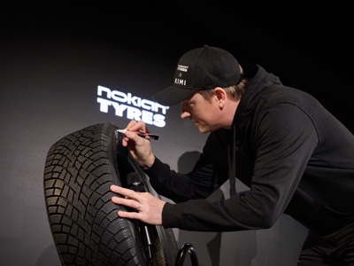 Kimi Räikkönen nuovo Brand Ambassador di Nokian Tyres