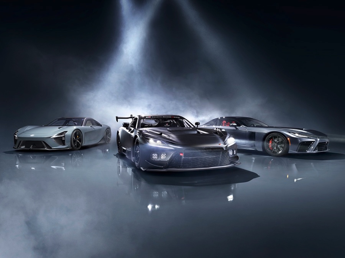 Toyots GR GT, GR GT3 e Lexus LFA concept