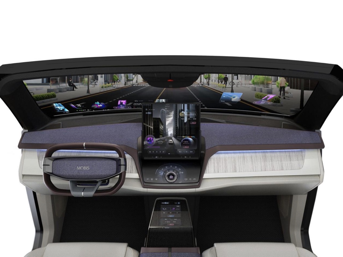 Hyundai Mobis cockpit CES 2026