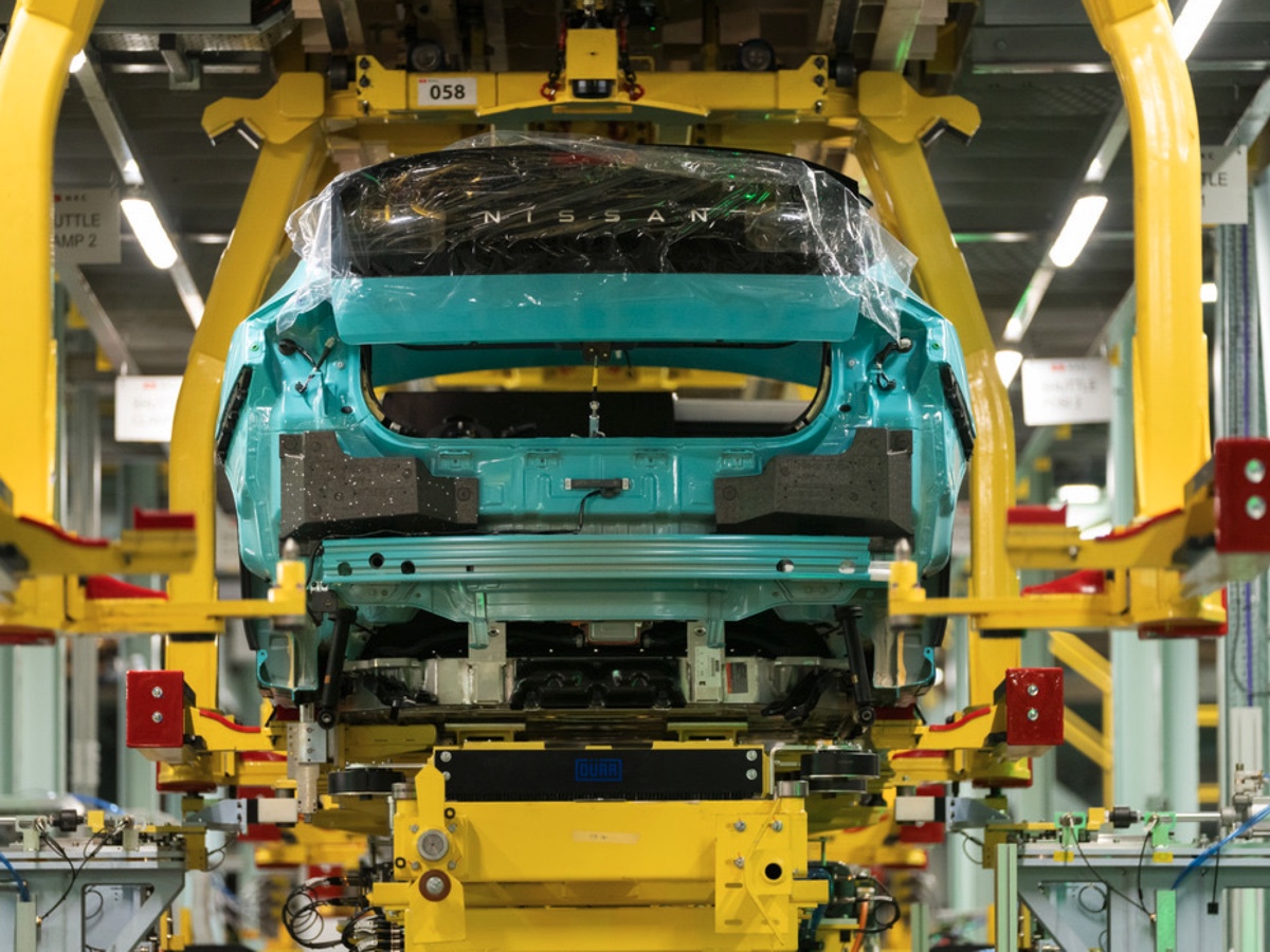 Nissan produzione Leaf Sunderland