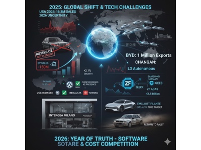 Fine 2025 tra consolidamento globale e sfide tecnologiche
