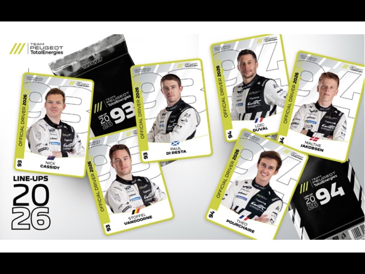 Peugeot piloti 2026 WEC