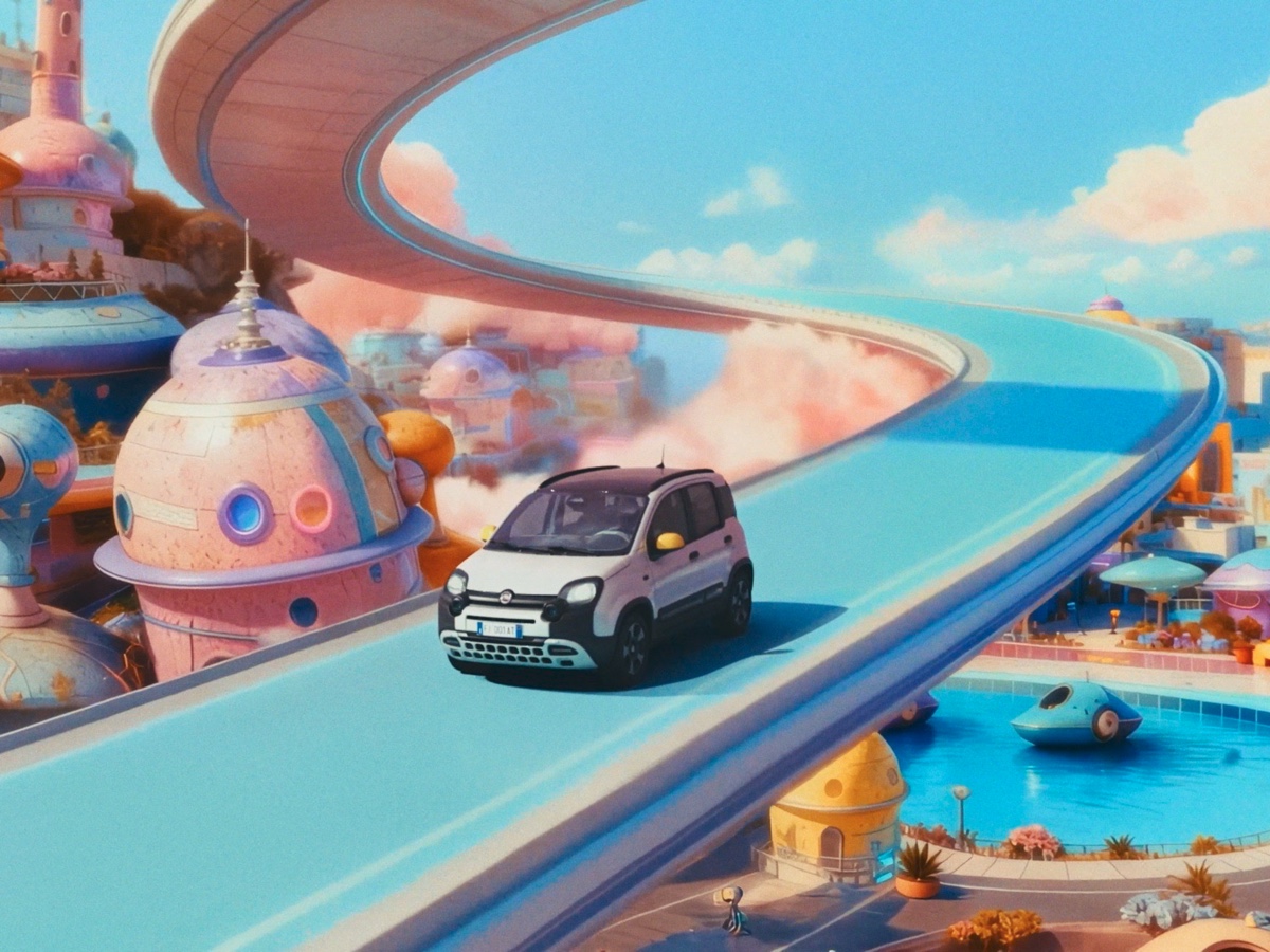 Fiat spot Pandina Hybrid %u201CL%u2019italieno%u201D