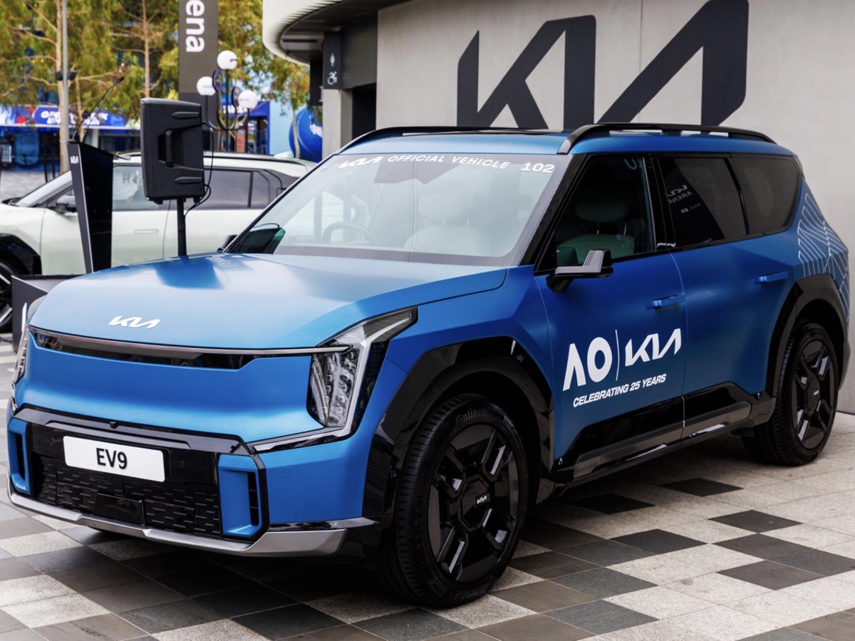 Kia EV9 Australian Open