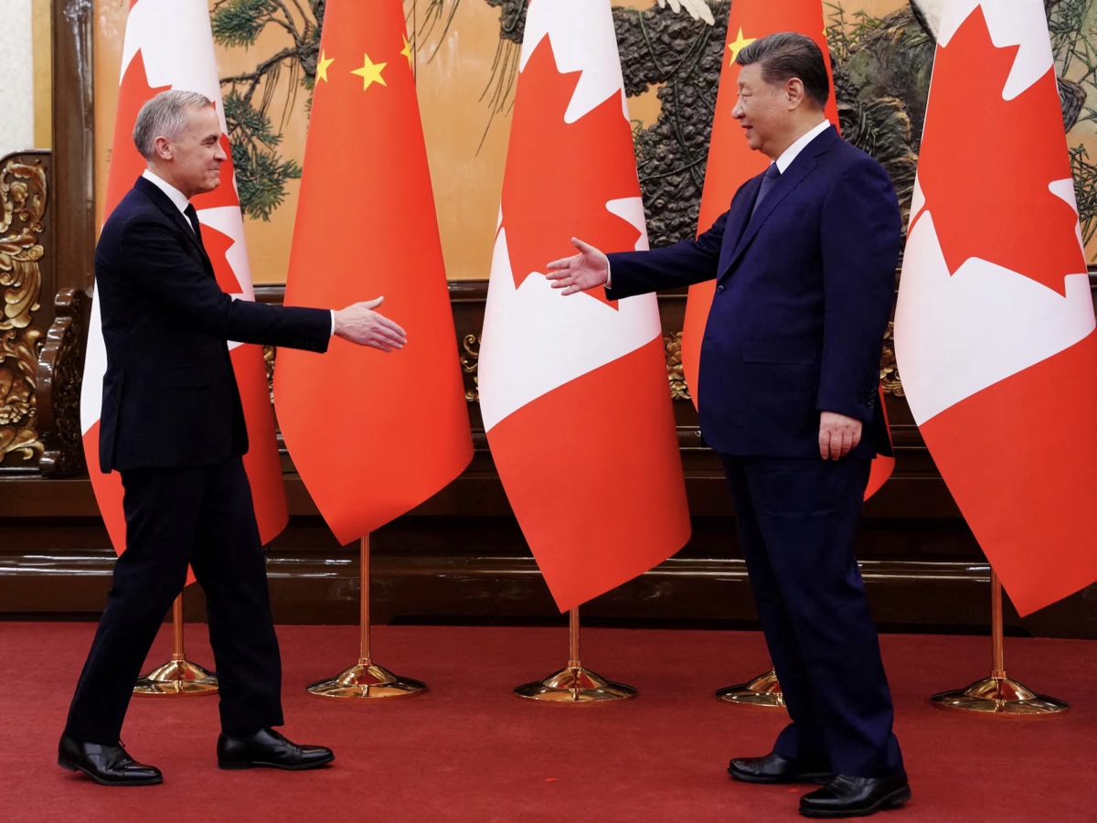 Canada-Cina Mark Carney, Xi Jinping