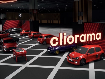 Cliorama, sei generazioni della Renault Clio a Retromobile