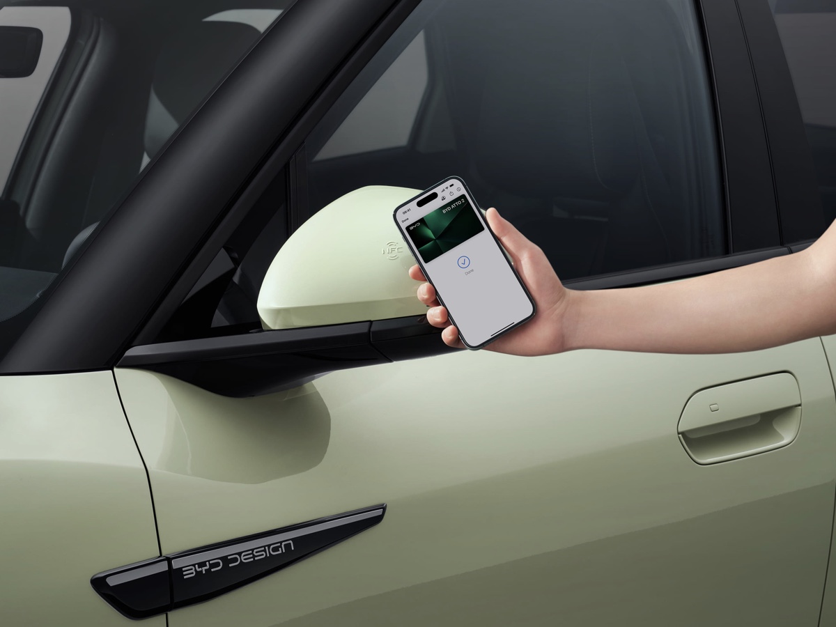 BYD chiave digitale NFC