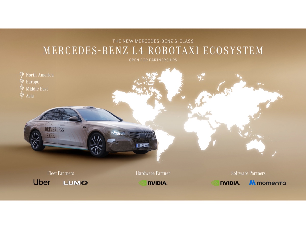 Mercedes-Benz servizio ride-hailing