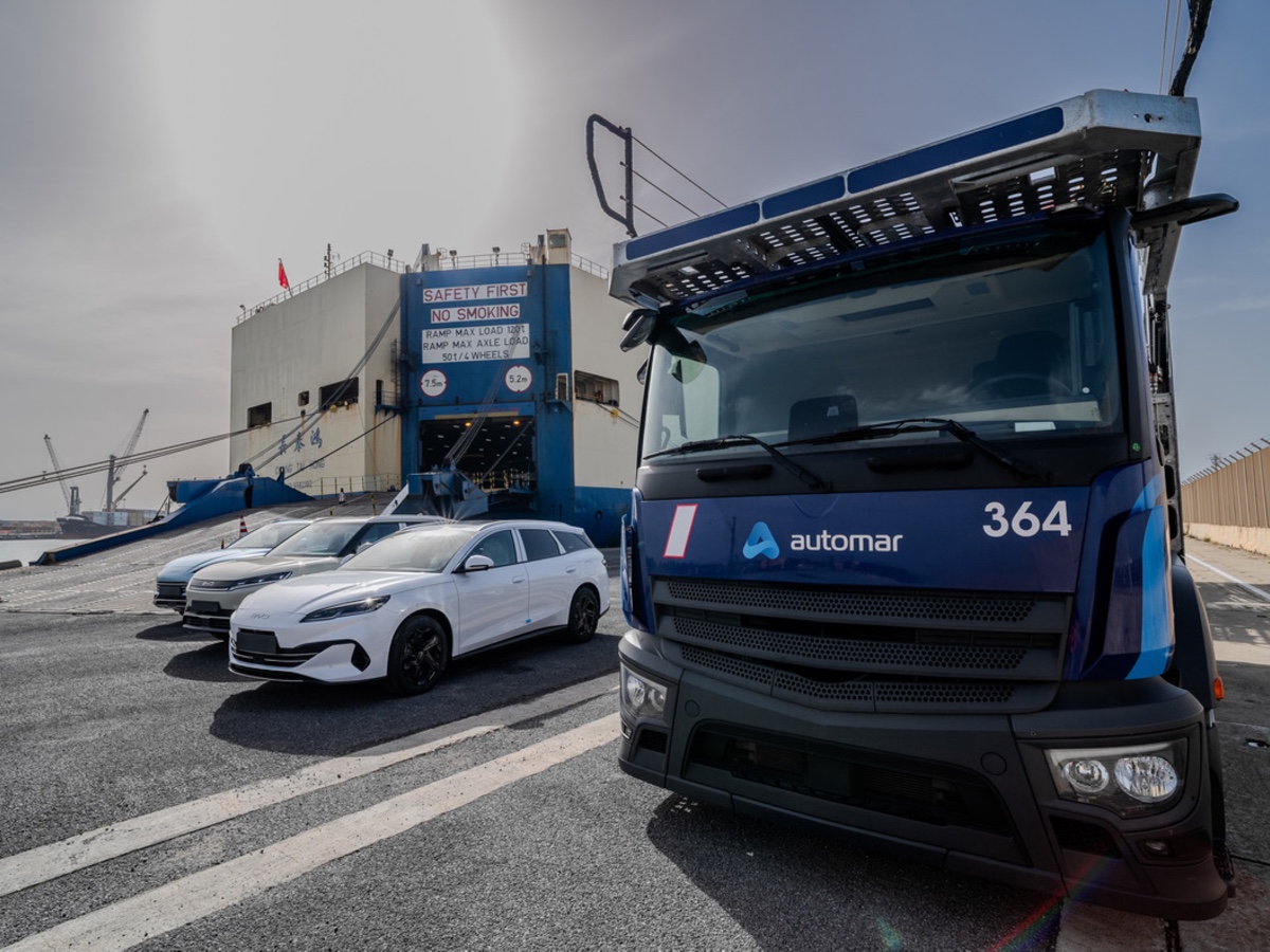 BYD-Automar logistica Gioia Tauro