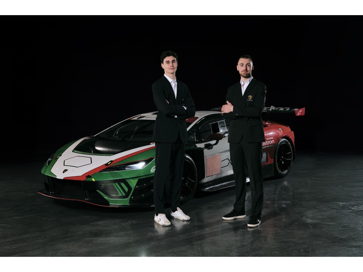 Lamborghini Mattia Michelotto e Maximilian Paul 