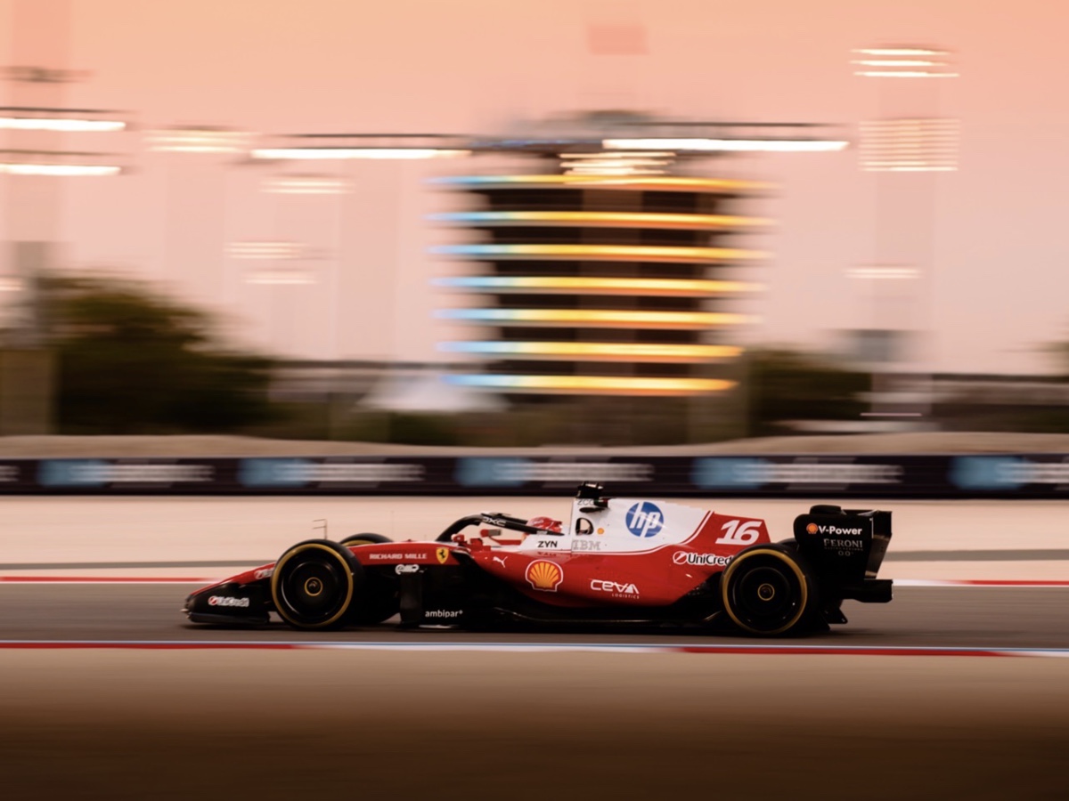 Ferrari SF-26 test Bahrain