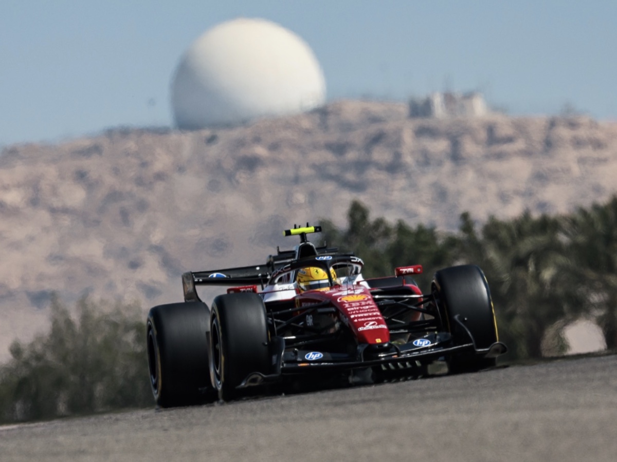 Ferrari SF-26 test Sakhir