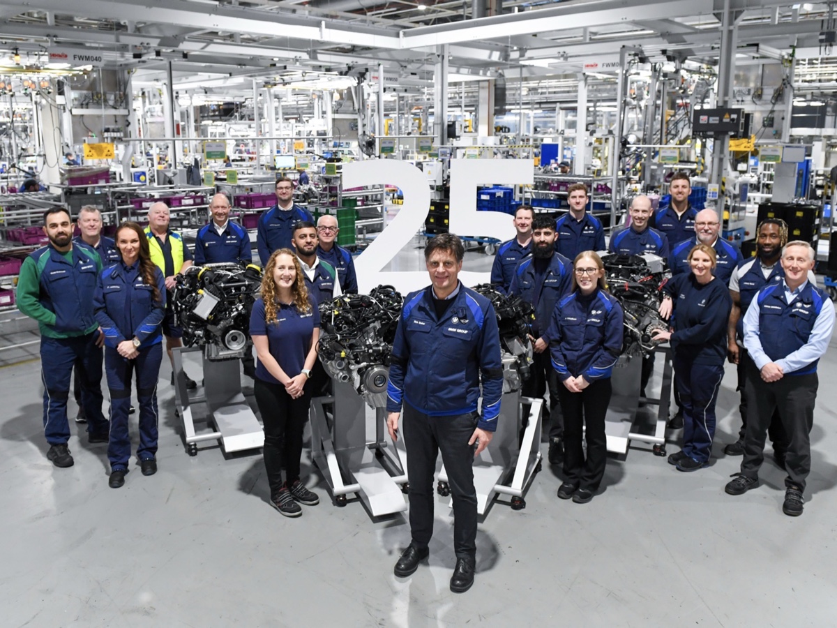 BMW 25 anni produzione motori Hams Hall