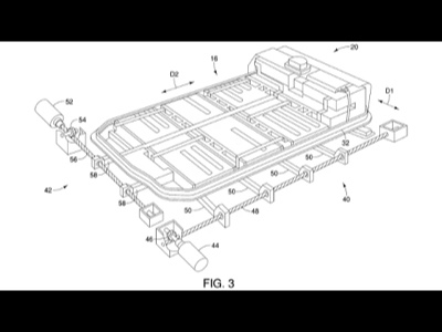Nissan brevetta la batteria mobile per migliorare stabilità e prestazioni