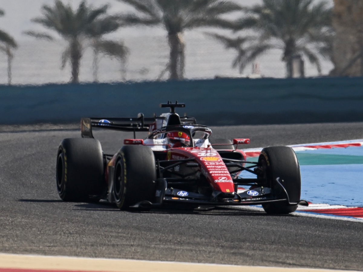 Ferrari SF-26 test Bahrain