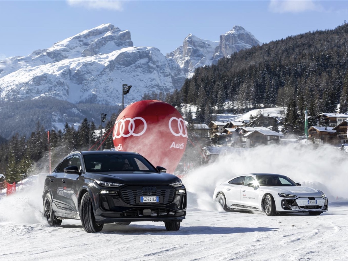 Audi driving experience su ghiaccio