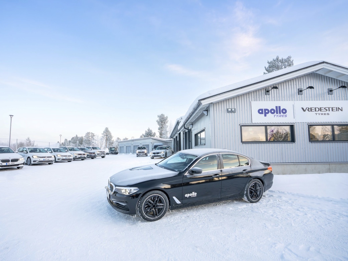 Apollo Tyres impianto outdoor test Ivalo 